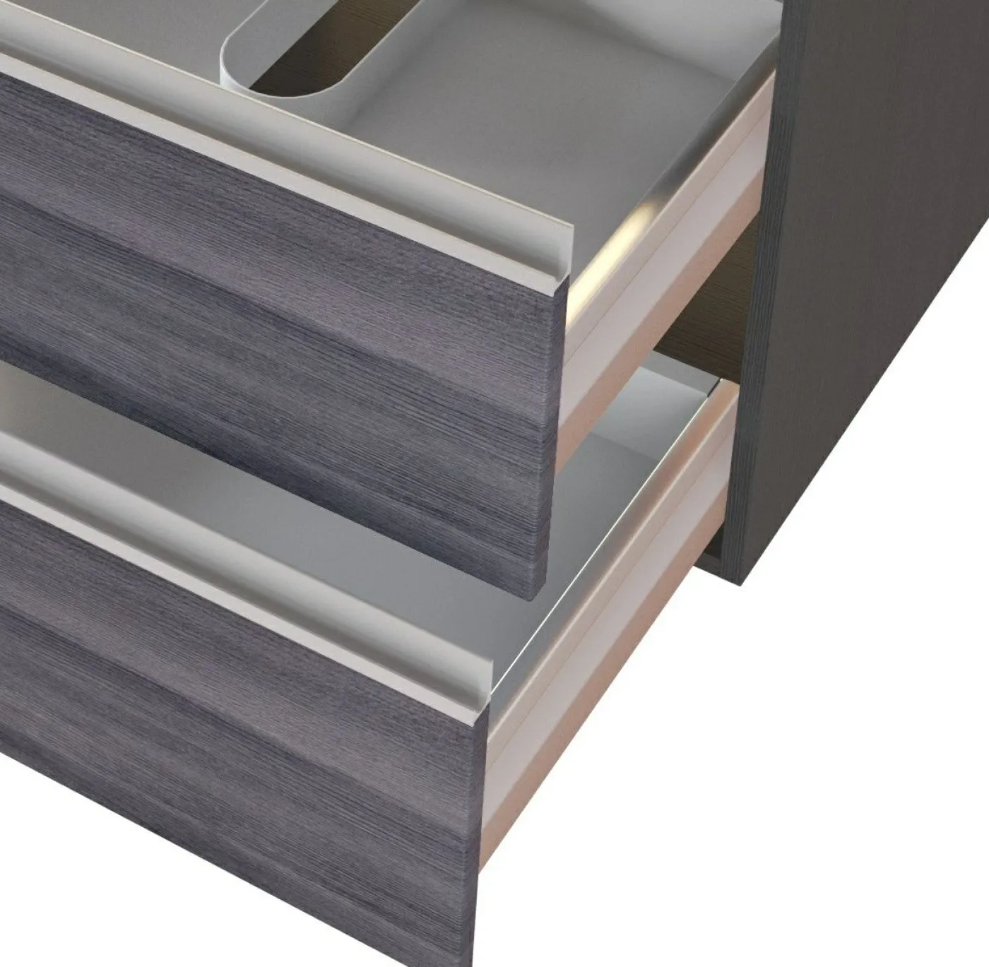 Waschbeckenunterschrank mit Waschbecken 60 AREZZO