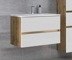 Waschbeckenunterschrank mit Waschbecken LUCCA
