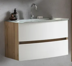 Waschbeckenunterschrank mit Waschbecken KOPENHAGEN