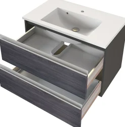 Waschbeckenunterschrank mit Waschbecken 80 AREZZO