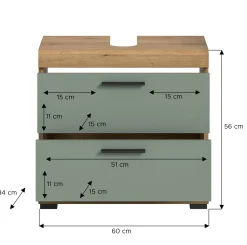 Waschbeckenunterschrank SEWULA