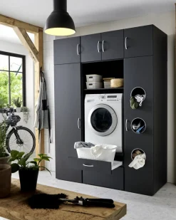 Waschmaschinen-Einbauschrank MULTIRAUMKONZEPT