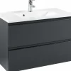 Waschtischunterschrank 80 mit Mineralgussbecken CARDIFF