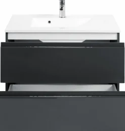 Waschtischunterschrank 80 mit Mineralgussbecken CARDIFF