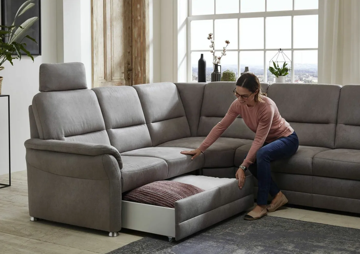 Wohnlandschaft mit Funktion PP-QL11014 Q+