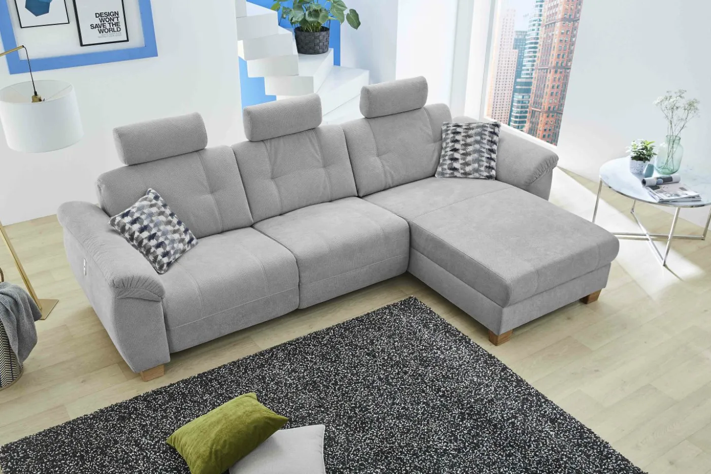 Wohnlandschaft mit Funktion PORTOFINO-SE