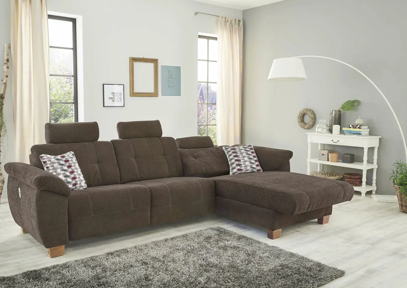 Wohnlandschaft mit Funktion PORTOFINO-SE